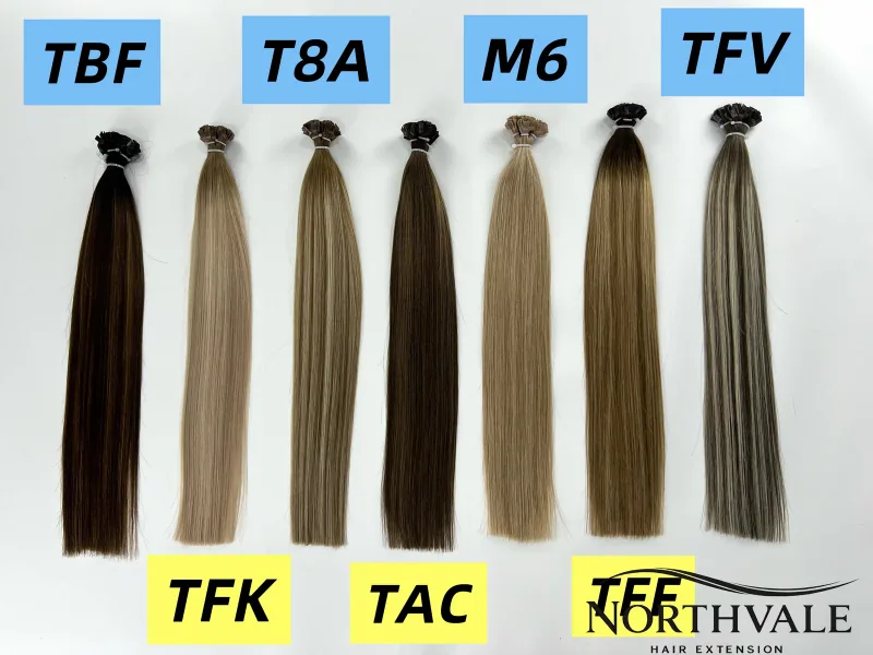 Strand Color References — TBF · TFK · T8A · TAC · M6 · TFF · TFV