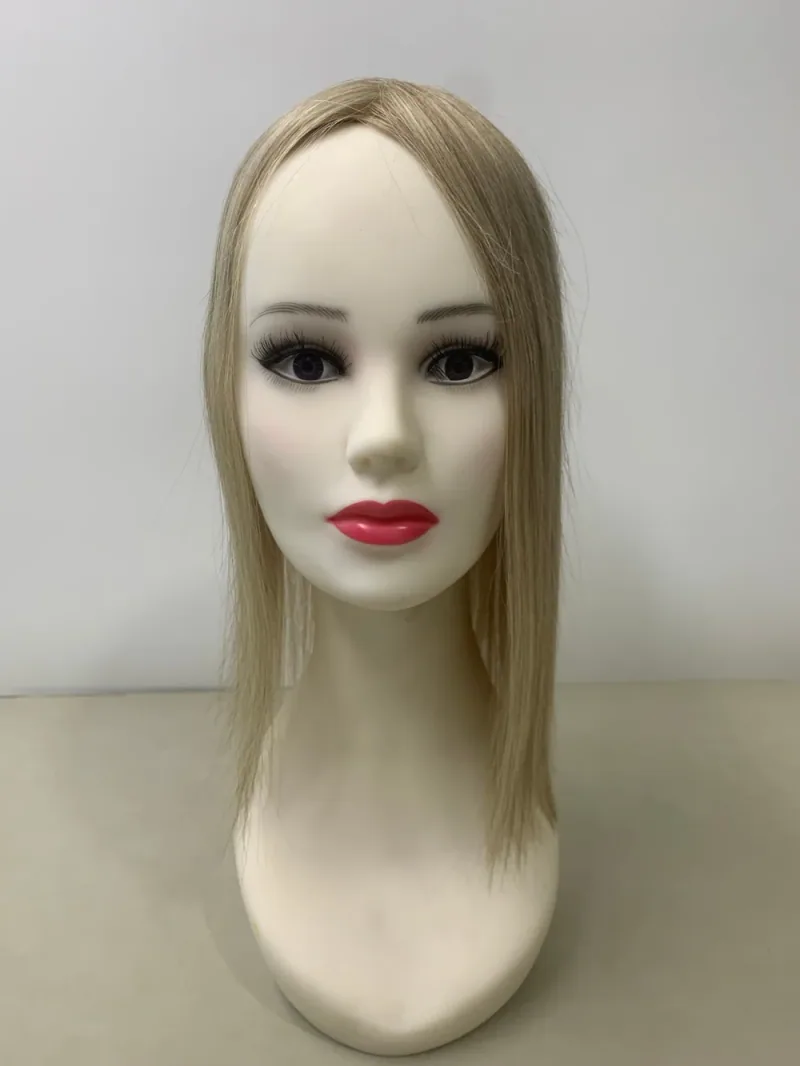 9/613 hair topper — front view on a mannequin